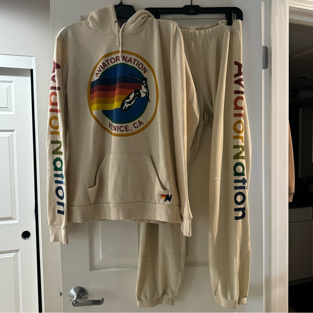 Aviator nation sweatshirt and sweatpants